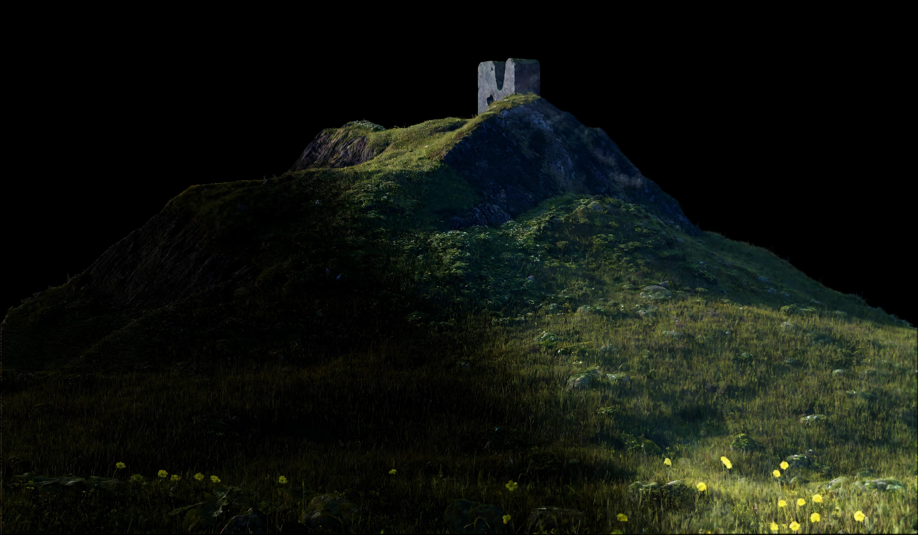 right mountain
